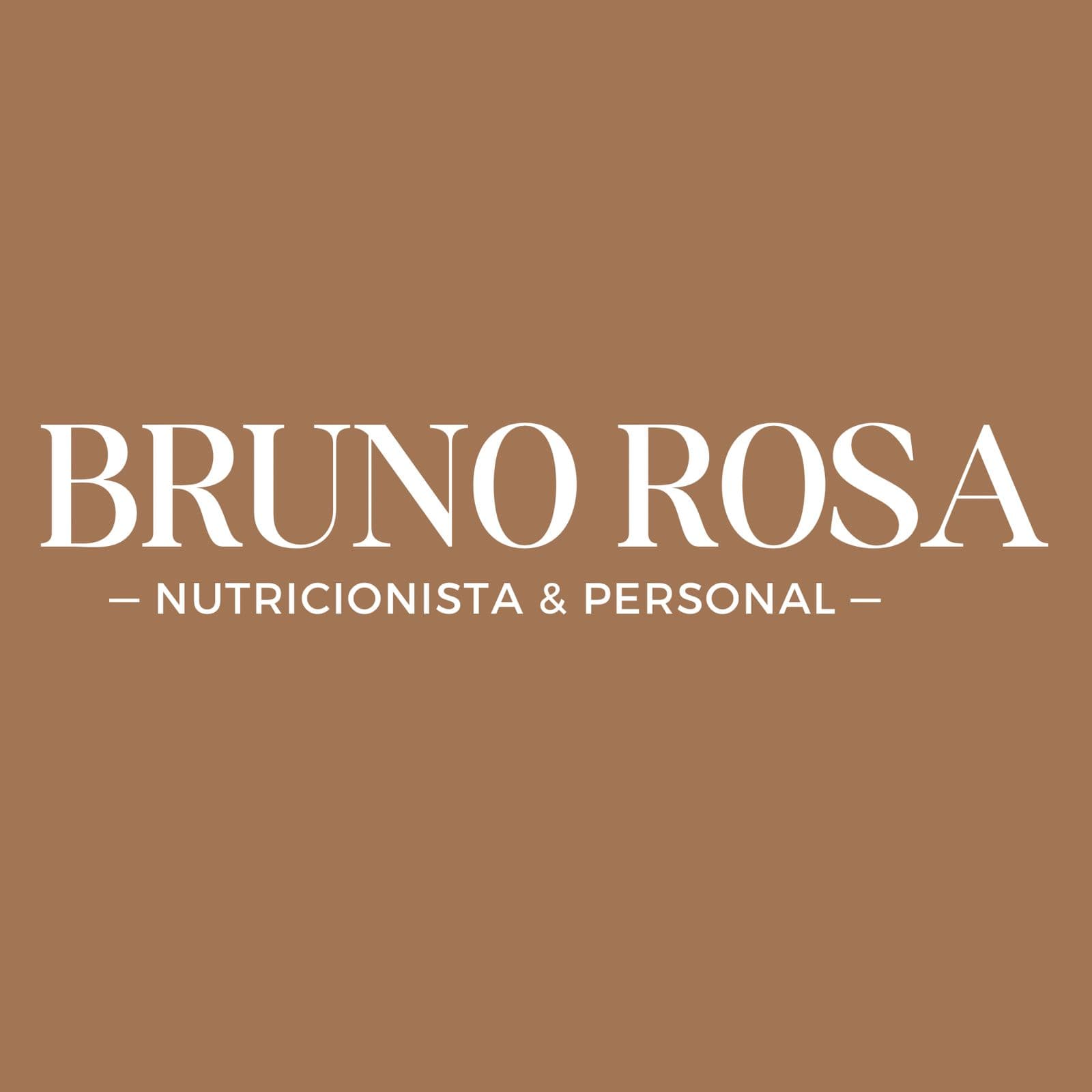 Logo Bruno Rosa — Nutricionista e Personal Trainer